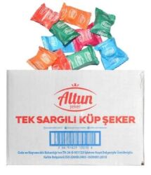 ALTUN TEKLİ SARGILI KÜP ŞEKER 5KG - 2