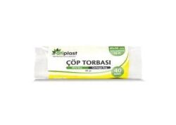 ATİPLAST 40*50 MİNİ BOY ÇÖP POŞETİ 80 GR ŞEFFAF - 2