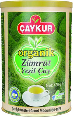 ÇAYKUR ORGANİK ZÜMRÜT YEŞİLÇAY 125 GR - 1