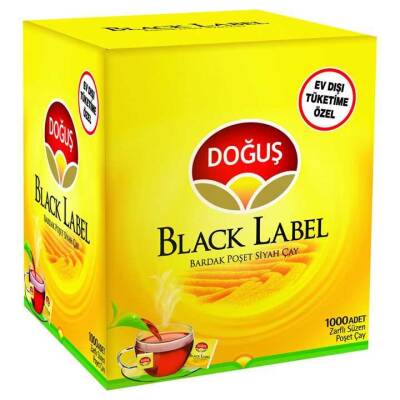 DOĞUŞ BLACK LABEL SÜZEN POŞET ÇAY 1000*2 GR - 1