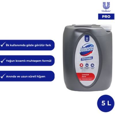 DOMESTOS PROFESSİONAL YOĞUN KIVAMLI ÇAMAŞIR SUYU 5KG - 1