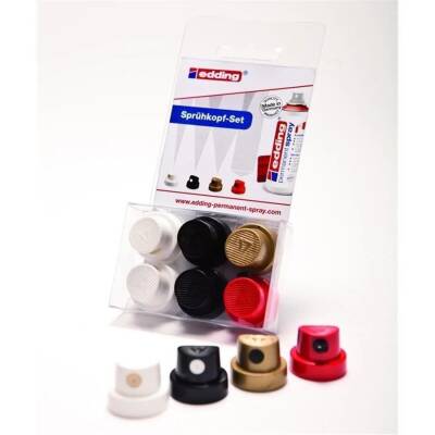 EDDİNG E-5200 PERMANENT AKRILIK SPRAY BASLIK SETI - 1