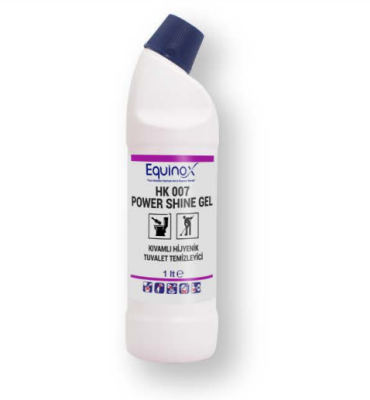 EQUİNOX POWER SHINE GEL 1 LT KIVAMLI TUVALET TEMİZLEME ÜRÜNÜ - 1