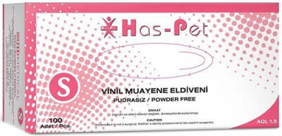 HASPET S BEDEN 100LÜ PUDRASIZ MUAYENE ELDİVENİ - 1