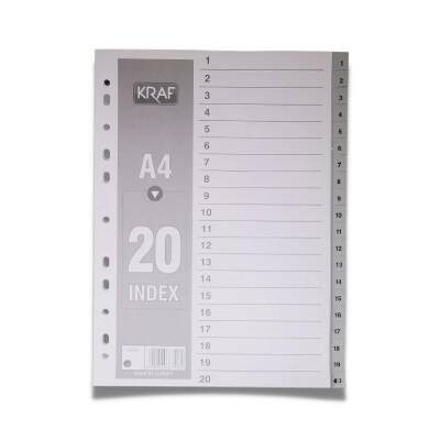 KRAF SEPARATÖR 1020 1-20 RAKAM - 1