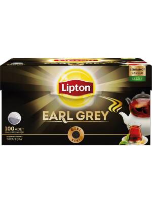 LİPTON EARL GREY DEMLİK POŞET ÇAY 100*3.2GR - 1