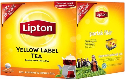 LİPTON YELLOW LABEL TEA DEMLİK POŞET ÇAY 500*3,2GR - 1