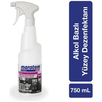 MARATEM M330 ALKOL BAZLI YÜZEY TEMİZLEME DEZENFEKTAN 750 ML - 1