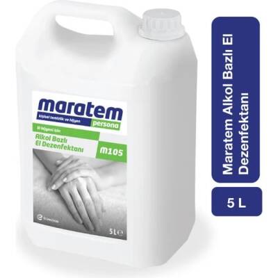 MARATEM M105 ALKOL BAZLI EL DEZENFEKTANI 5LT - 1