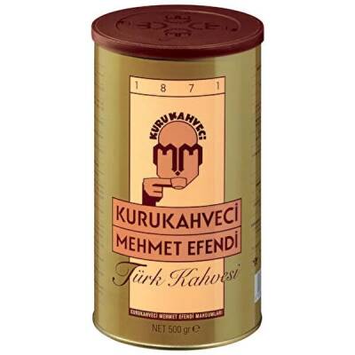 MEHMET EFENDİ TÜRK KAHVESİ TENEKE KUTU 500GR - 1