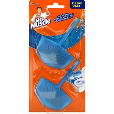 MR MUSCLE AQUA BLUE KLOZET BLOK 2Lİ - 1