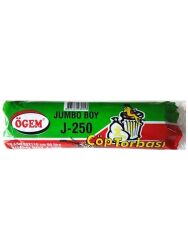 ÖGEM 80*110 JUMBO BOY EKO ÇÖP POŞETİ 250 GR SİYAH - 3