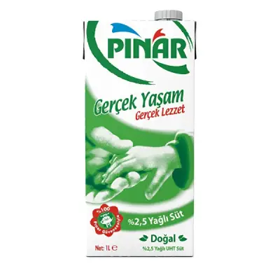 PINAR 1000 ML SÜT % 2,5 YAĞLI - 1