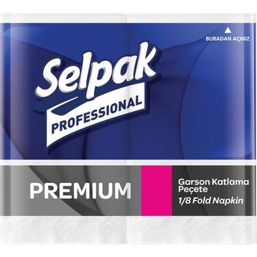 SELPAK PROFESSİONAL PREMİUM PEÇETE 33X33 Cm 100x24 - 1