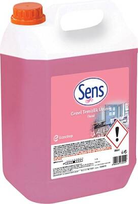 SENS YER VE YÜZEY TEMİZLİK ÜRÜNÜ FLORAL 4LT - 1